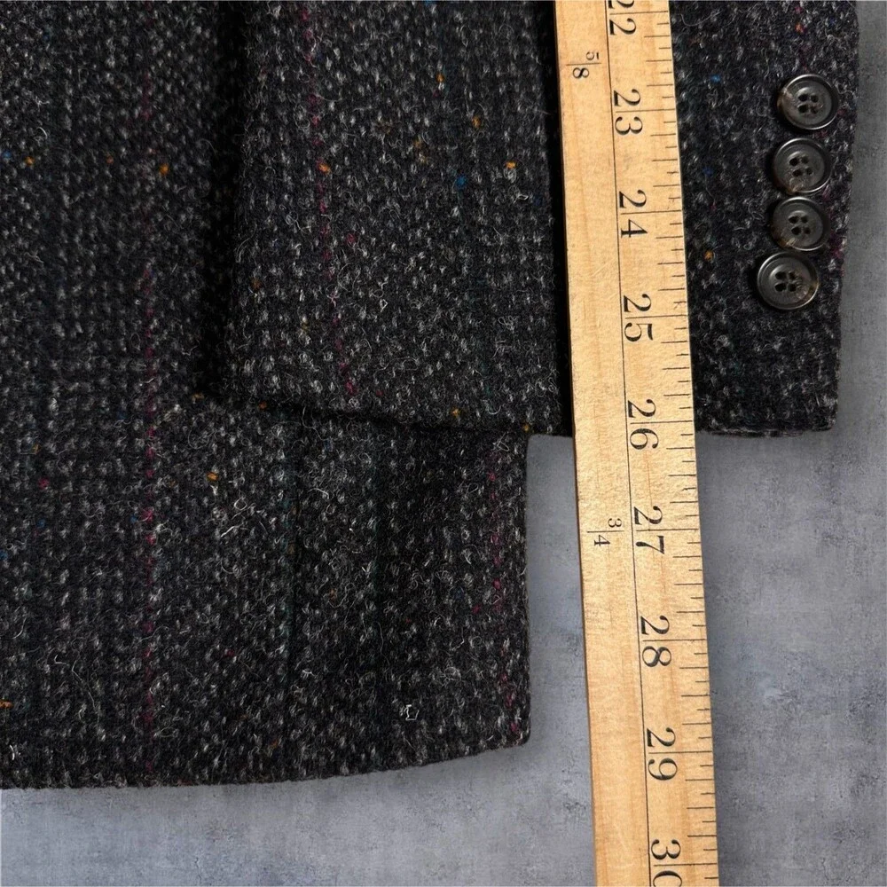REDWOOD ROSS Vintage Men's Blazer Sport Coat Two Button Jacket 44L TWEED WOOL